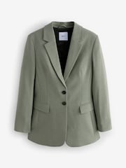 vert - Sculpting Cinch Waist Single Breasted Blazer - Image 6 of 8