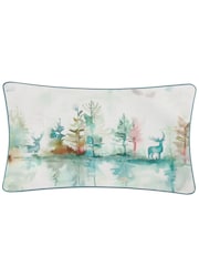 Voyage Maison Teal Wilderness Topaz Outdoor Cushion - Image 2 of 5