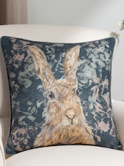 Evans Lichfield Avebury Hare Piped Cushion - Изображение 1 из 6