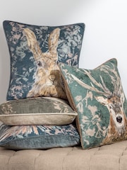 Evans Lichfield Avebury Hare Piped Cushion - Изображение 6 из 6