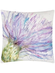 Voyage Maison Multicolour Expressive Thistle Floral Outdoor Cushion - Image 3 of 7