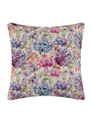 Voyage Maison Multicolour Hydrangea Floral Outdoor Cushion - Image 4 of 5