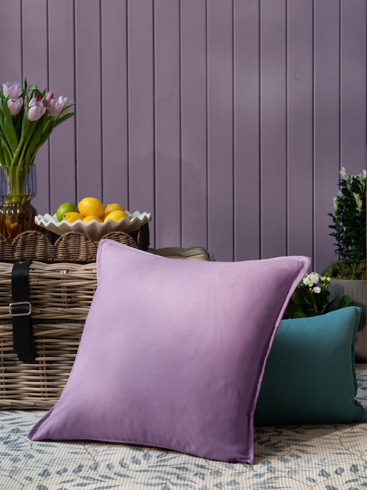 Voyage Maison Heather Alfesco Oxford Edge Outdoor Cushion - Image 1 of 5