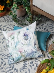 Voyage Maison Multicolour Damson Bristle Floral Outdoor Cushion - Image 1 of 5