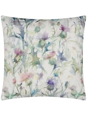 Voyage Maison Multicolour Damson Bristle Floral Outdoor Cushion - Image 3 of 5