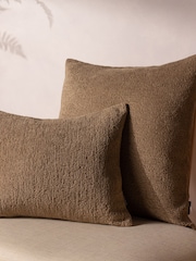 Paoletti Biscuit Nellim Boucle Square Cushion - Image 1 of 6