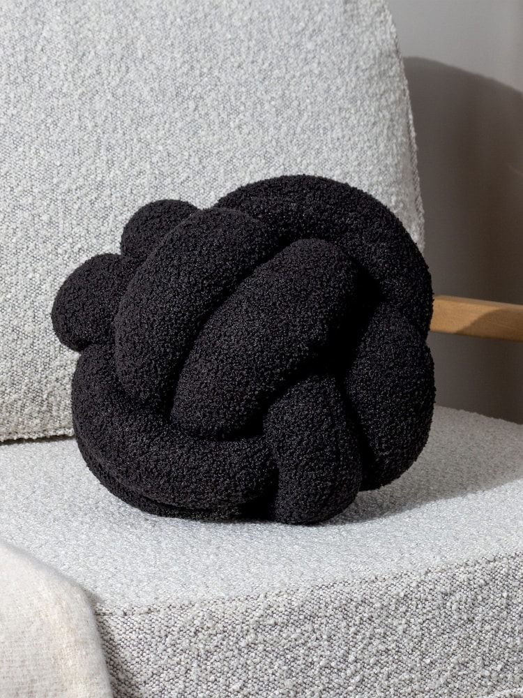 Furn Boucle Knot Filled Cushion - صورة 1 من 3 Furn Boucle Knot Filled Cushion - صورة 1 من 3
