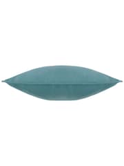 Voyage Maison Teal Alfesco Oxford Edge Outdoor Cushion - Image 4 of 4