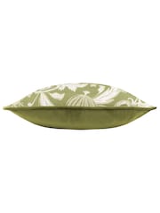 Evans Lichfield Olive Chatsworth Heirloom Piped Cushion - Image 4 of 5