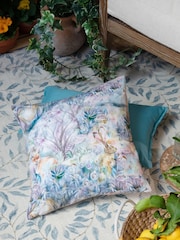 Voyage Maison Multicolour Fox And Hare Outdoor Cushion - Image 1 of 6
