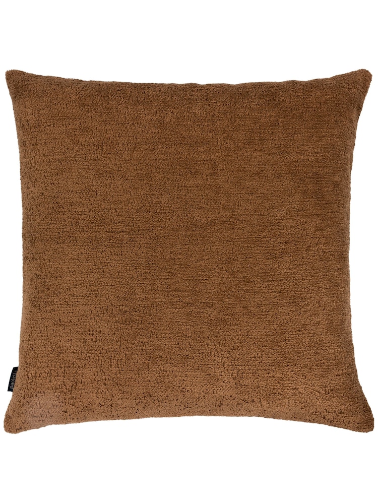 Paoletti Caramel Nellim Boucle Square Cushion - Image 2 of 6