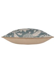 Evans Lichfield Petrol Chatsworth Heirloom Piped Cushion - Image 4 of 5