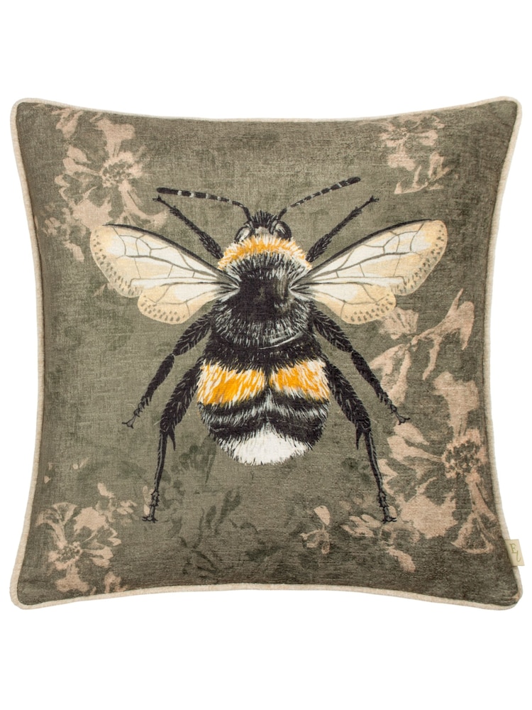 Evans Lichfield Sage Avebury Bee Piped Cushion - Image 2 of 5 Evans Lichfield Sage Avebury Bee Piped Cushion - Image 2 of 5