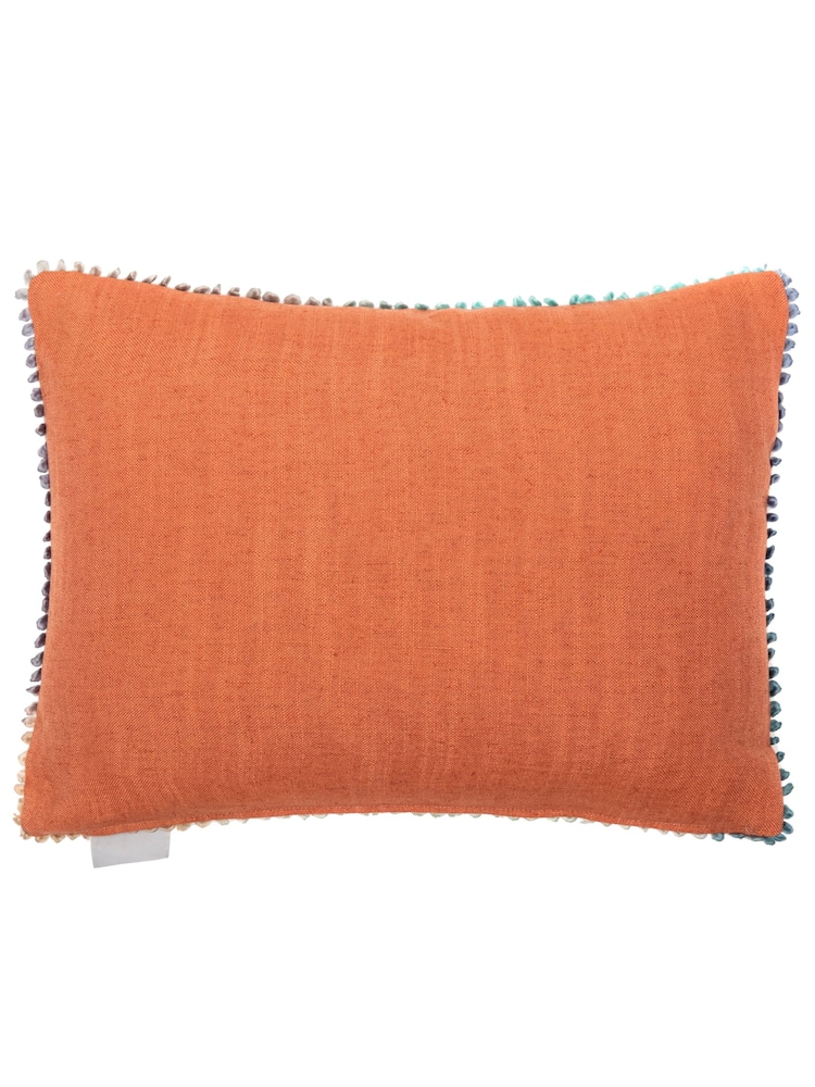 Voyage Maison Harvest Elora Orchard Floral Pom-Pom Cushion - Image 3 of 3