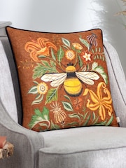 Evans Lichfield debruada Hawthorn Bee Cushion - Imagem 1 de 6