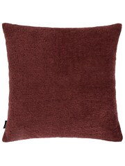 Paoletti Marsala Red Nellim Boucle Square Cushion - Image 2 of 6