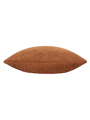 Paoletti Rust Nellim Boucle Square Cushion - Image 3 of 6