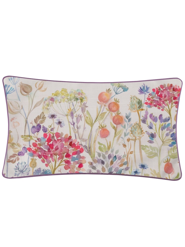 Voyage Maison Multicolour Hedgerow Floral Outdoor Cushion - Image 2 of 5