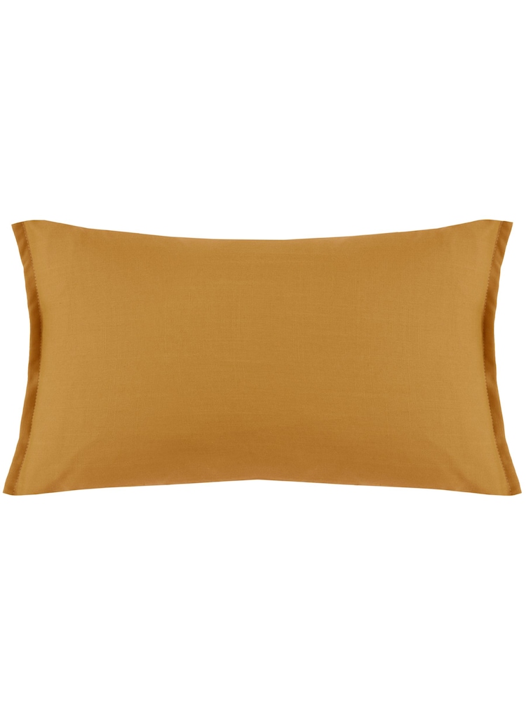 Voyage Maison Ochre Alfesco Rectangular Oxford Edge Outdoor Cushion - Image 2 of 5