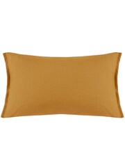 Voyage Maison Ochre Alfesco Rectangular Oxford Edge Outdoor Cushion - Image 3 of 5
