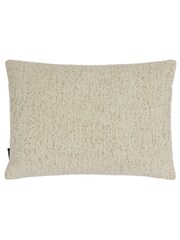 Paoletti Natural Nellim Boucle Rectangular Cushion - Image 4 of 6