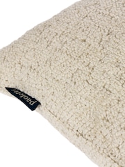 Paoletti Natural Nellim Boucle Rectangular Cushion - Image 6 of 6