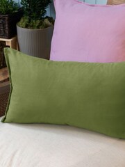 Voyage Maison Meadow Alfesco Rectangular Oxford Edge Outdoor Cushion - Image 1 of 5