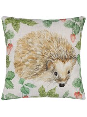 Evans Lichfield Natural Grove Hedgehog Cushion - Image 1 of 1
