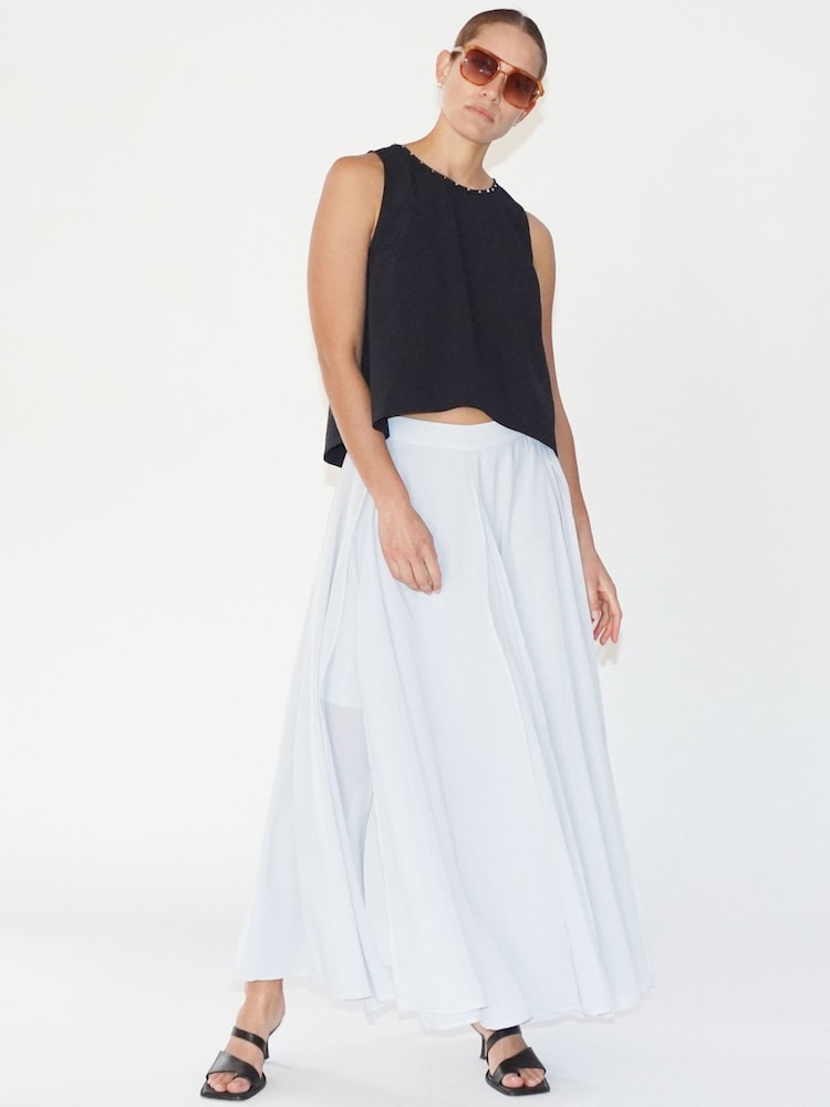 Wit - Religion Eligion Floaty Sheer Multi Layered Olsen Maxi Skirt - Image 1 of 6