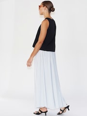 Wit - Religion Eligion Floaty Sheer Multi Layered Olsen Maxi Skirt - Image 6 of 6