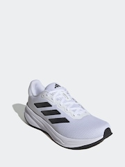 adidas White Response Shoes - Image 3 of 9