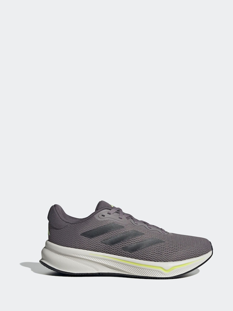 adidas Grey Response Shoes - Image 1 of 9