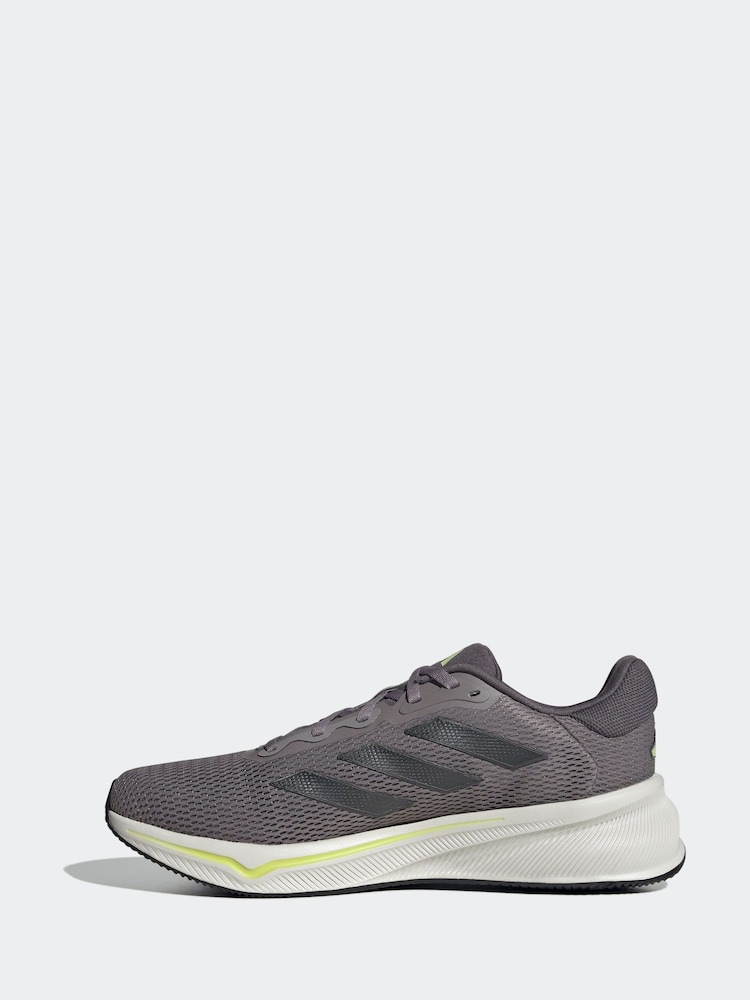 adidas Grey Response Shoes - Image 2 of 9