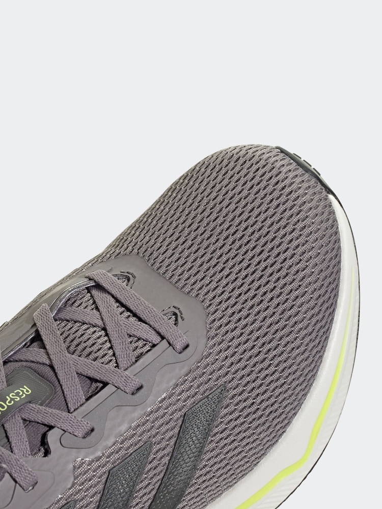 adidas Grey Response Shoes - Image 8 of 9