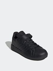 أسود داكن - adidas Kids Grand Court 2.0 Shoes - صورة 3 من 8