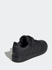 أسود داكن - adidas Kids Grand Court 2.0 Shoes - صورة 4 من 8