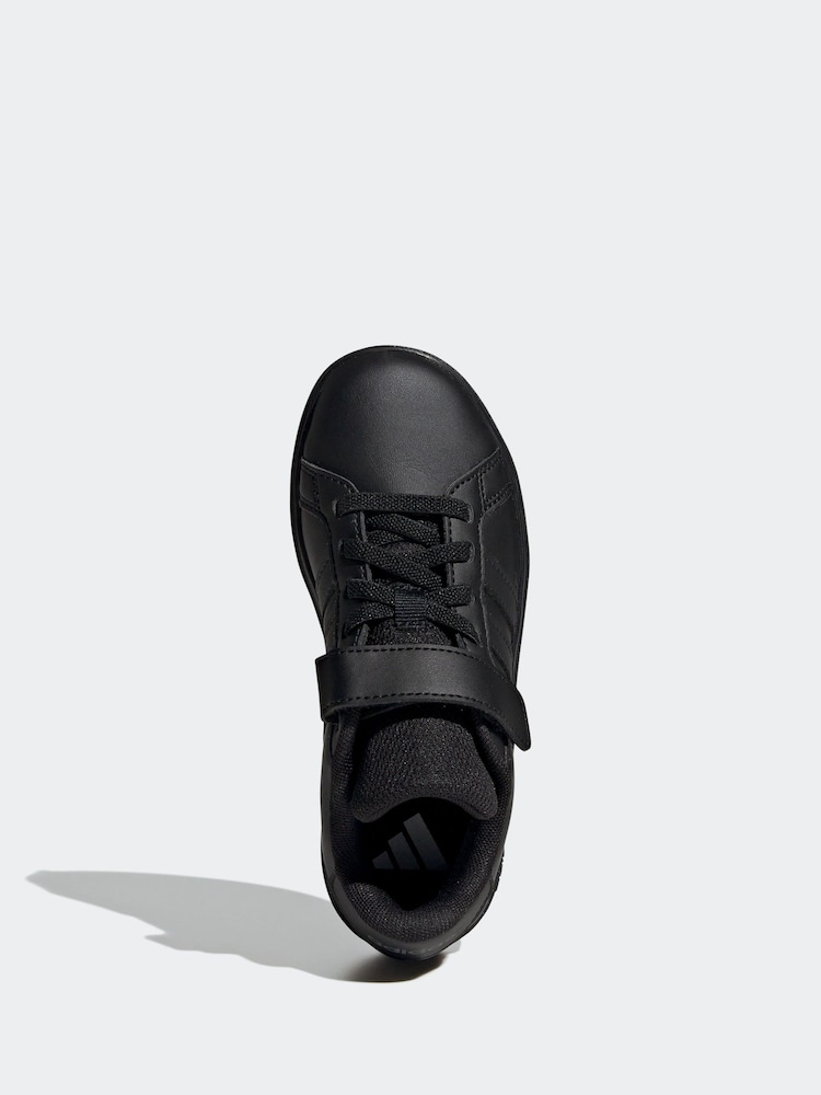 adidas dark black Kids Grand Court 2.0 Shoes - Image 5 of 8