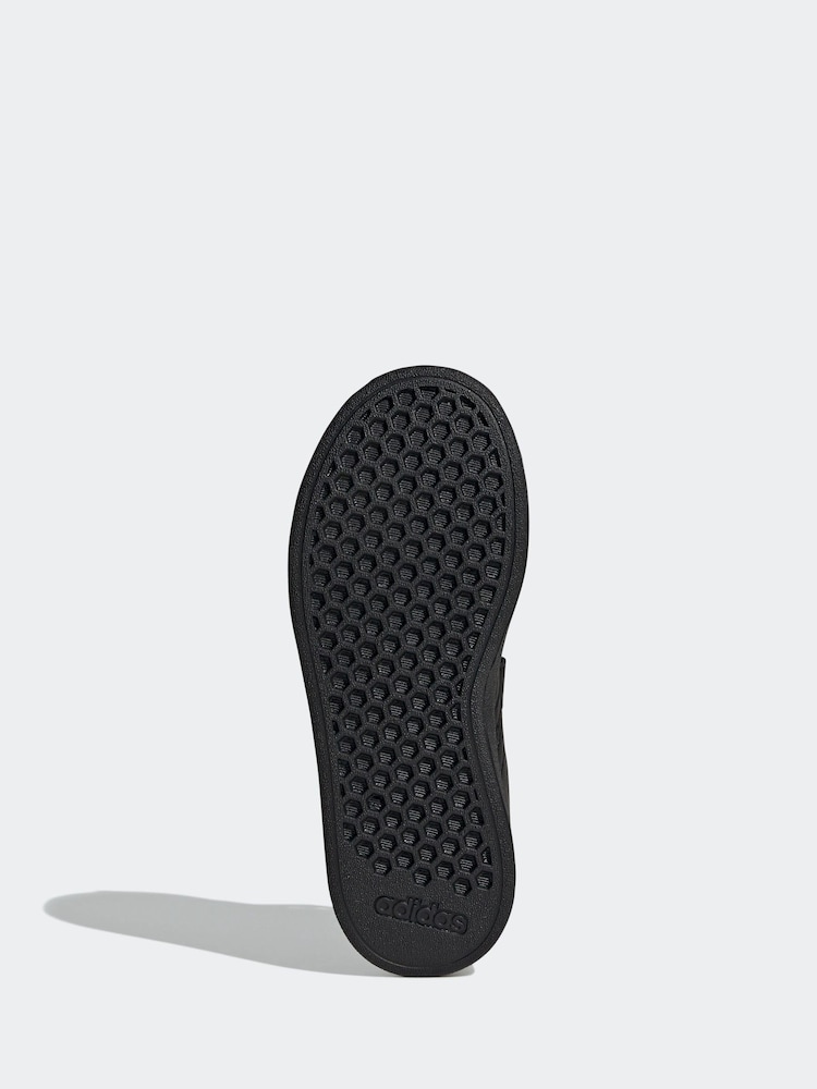 adidas dark black Kids Grand Court 2.0 Shoes - Image 6 of 8