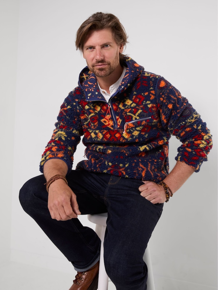 Sweat à capuche Joe Browns Perfect Borg à motif - Image 2 de 8