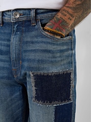 Joe Browns Blue Customised Tapered Jeans - Image 3 of 9