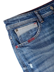 Joe Browns Blue Customised Tapered Jeans - Image 5 of 9
