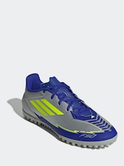 adidas Grey F50 Club Tf Messi Football Boots - Image 1 of 9