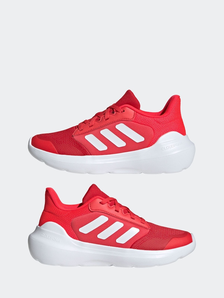adidas Red Junior Tensaur Run 3.0 Trainers - Image 5 of 9