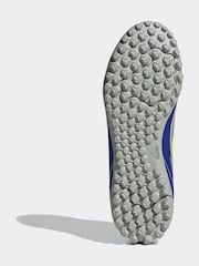 adidas Grey F50 Club Tf J Messi Football Boots - Image 7 of 9
