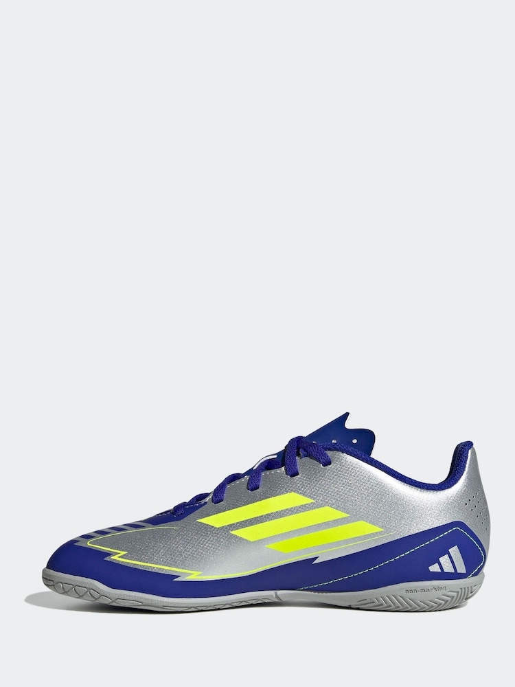 adidas Grey F50 Club in J Messi Football Boots - Image 2 of 9