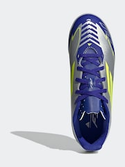adidas Grey F50 Club in J Messi Football Boots - Image 4 of 9