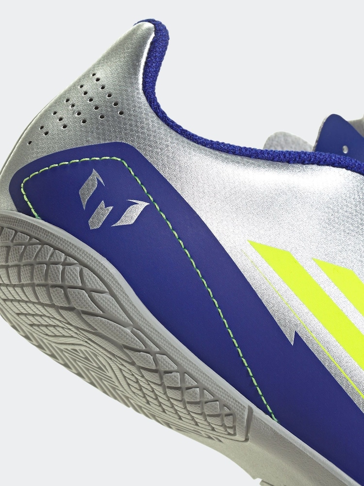 adidas Grey F50 Club in J Messi Football Boots - Image 9 of 9