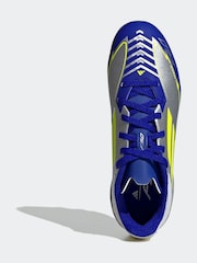 adidas Grey F50 League MG J Messi Football Boots - Image 5 of 9