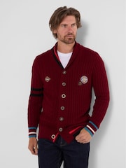 Joe Browns Red Customised Cricket Cardigan - Image 2 of 8