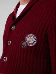Joe Browns Red Customised Cricket Cardigan - Image 3 of 8